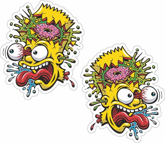 Picture of Bart Simson Decals / Stickers