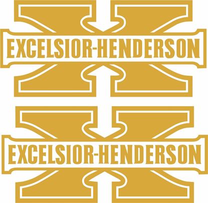 Picture of Excelsior Motorcycle Decals / Stickers
