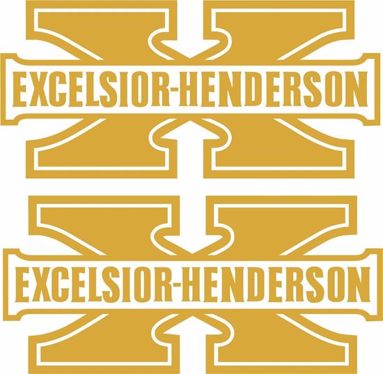 Picture of Excelsior Motorcycle Decals / Stickers