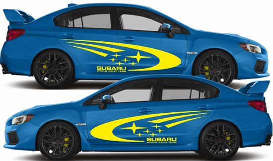 Picture of WRX STI  SWRT side Graphics