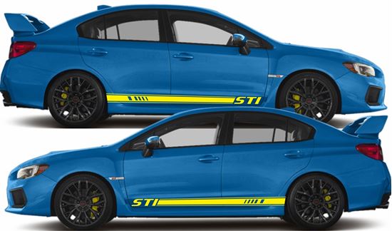 Picture of WRX STI side Stripes
