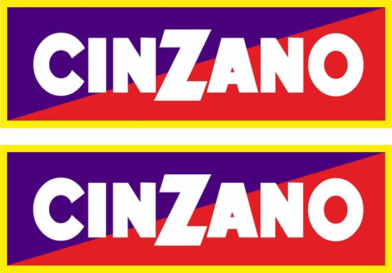 Picture of Cinzano Decals / Stickers