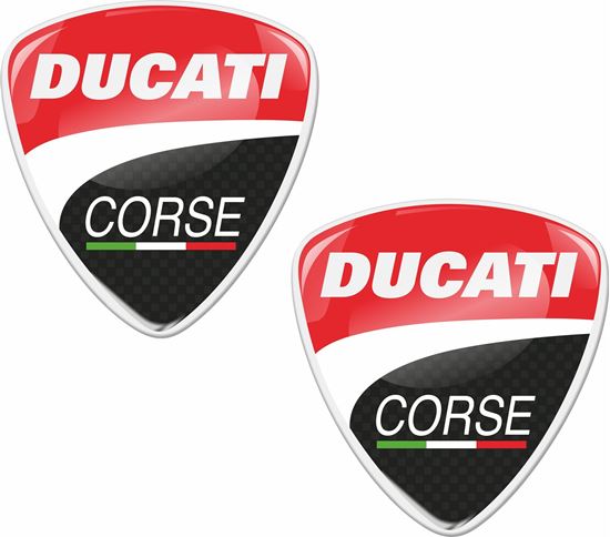 Picture of Ducati Corse Shield Decals / Stickers