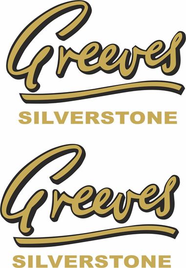 Picture of Greeves Silverstone Decals / Stickers