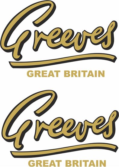 Picture of Greeves Great Britain Decals / Stickers