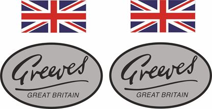 Picture of Greeves Great Britain Decals / Stickers