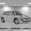 Picture of Ford Escort RS Cosworth Wall Art sticker