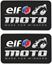 Picture of "Elf Moto..."  Track and street race sponsor Decals / Stickers