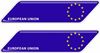 Picture of European Union 70mm Exterior Gel Badges