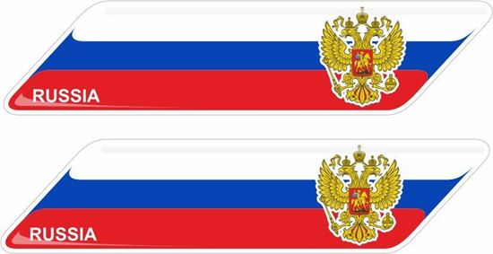Picture of Russia 70mm Exterior Gel Badges