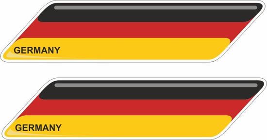 Picture of Germany  70mm Exterior Gel Badges