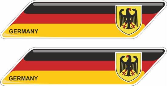 Picture of Germany 70mm Exterior Gel Badges