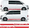 Picture of VW T5 / T6 Camper R side Stripes / Stickers