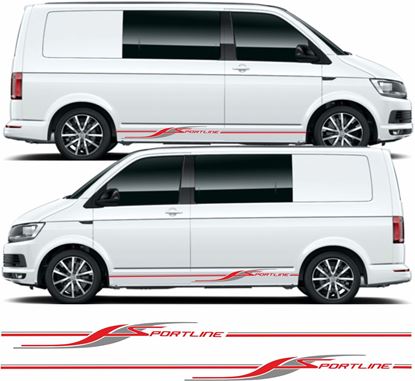 Picture of VW T5 / T6 Sportline Stripes / Stickers