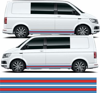 Picture of VW T5 / T6 Martini Stripes / Stickers