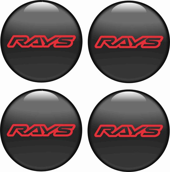 Picture of RAYS Wheel centre Gel Badges