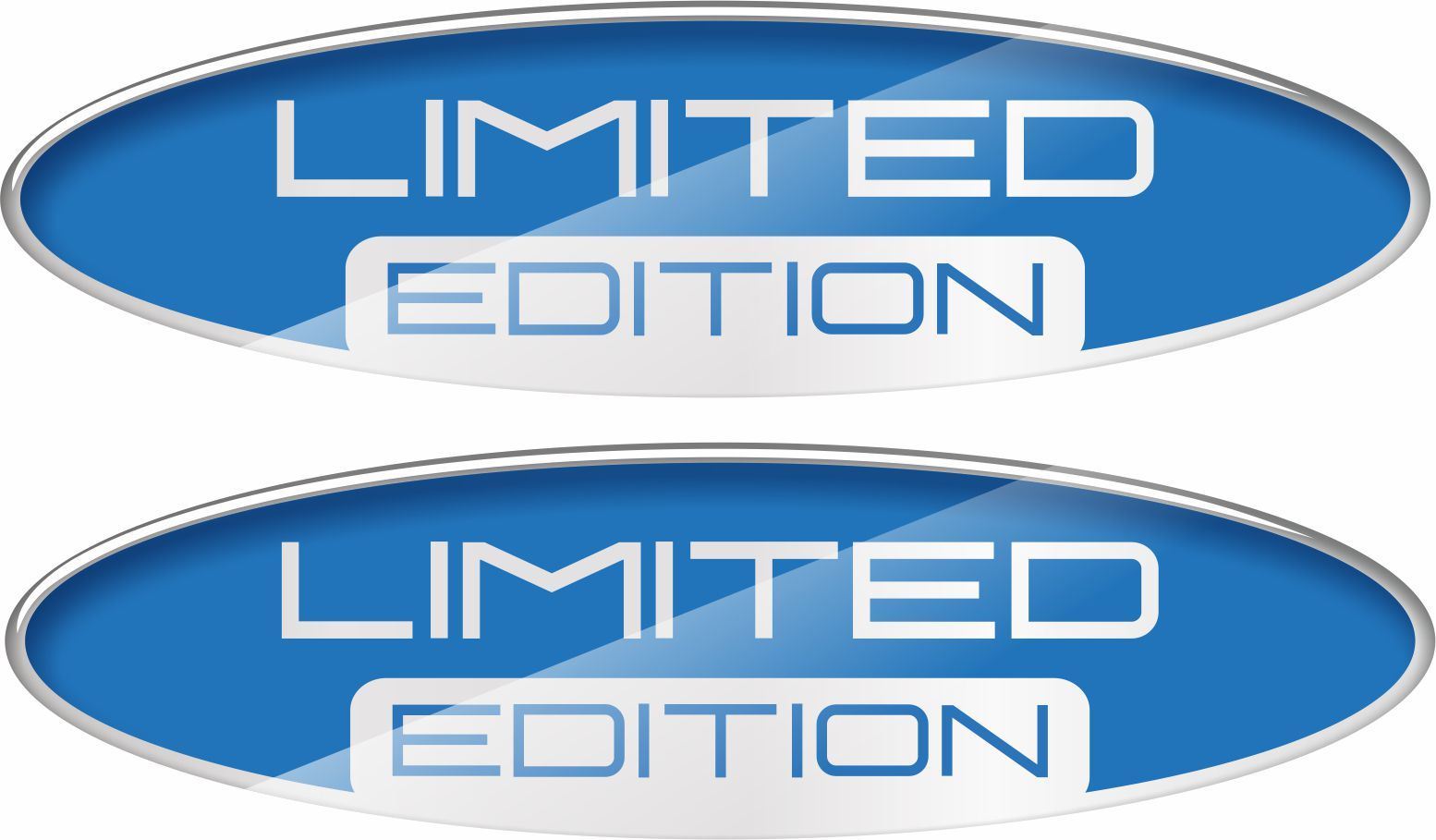 Zen Graphics "Limited Edition" 100mm adhesive Badges