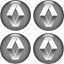 Picture of Renault Wheel centre Gel Badges
