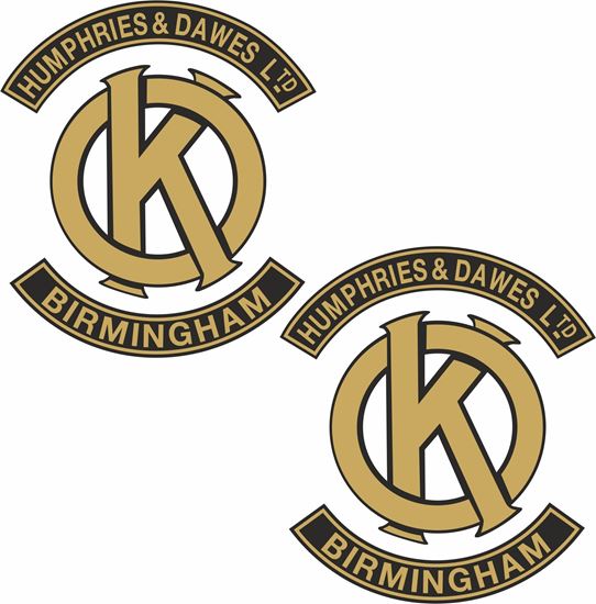 Picture of Humphries & Dawes Ltd Motorcycle Decals / Stickers