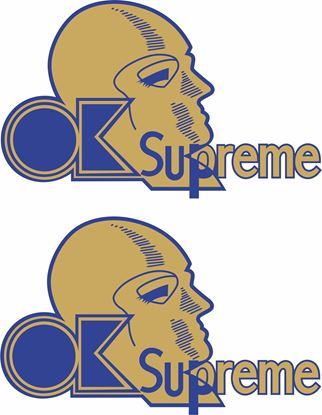 Picture of OK Supreme Motorcycle Decals / Stickers