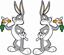 Picture of Bugs Bunny Decals / Stickers
