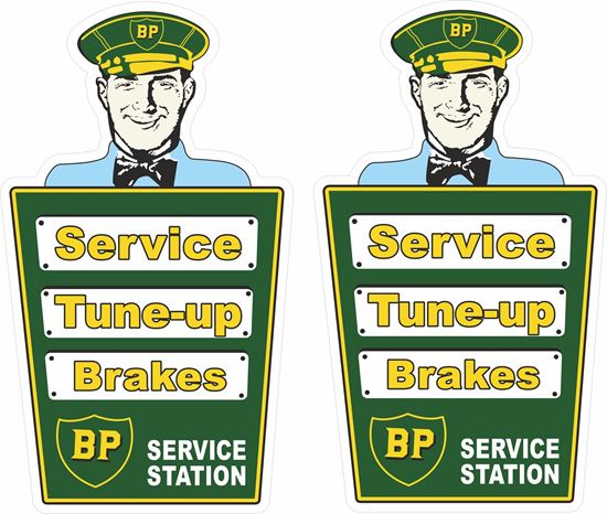 Picture of BP Service... Decals / Stickers