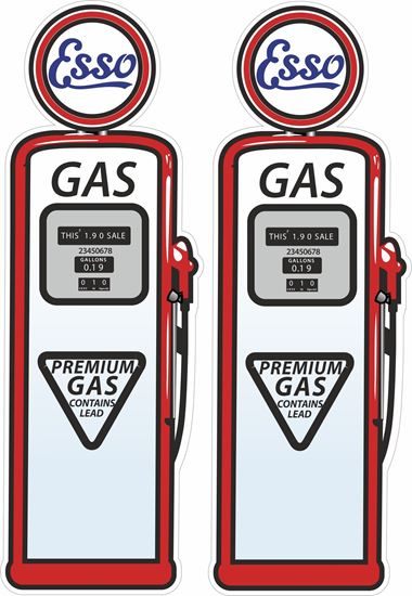 Picture of Esso general panel Decals / Stickers