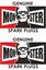 Picture of Genuine Monster Spark Plugs Decals / Stickers