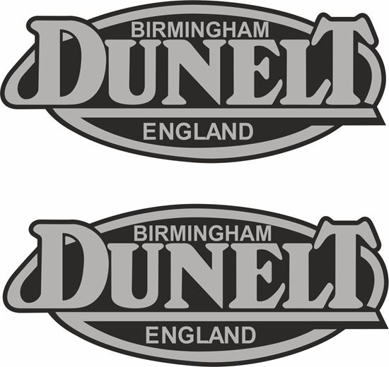 Picture of Dunelt Motorcycle Decals / Stickers