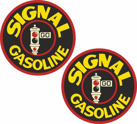 Picture of Signal Gasoline Decals / Stickers