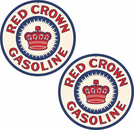 Picture of Red Crown Decals / Stickers