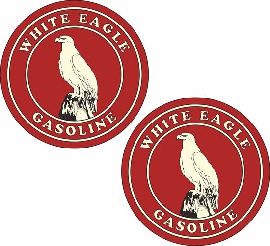 Picture of White Eagle Gasoline Decals / Stickers