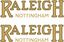 Picture of Raleigh Motorcycle Decals / Stickers