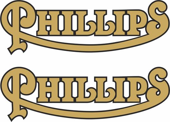 Picture of Phillips Motorcycle Decals / Stickers