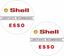 Picture of Peugeot 205 GTI Shell / Esso Lubricant Decals / Stickers