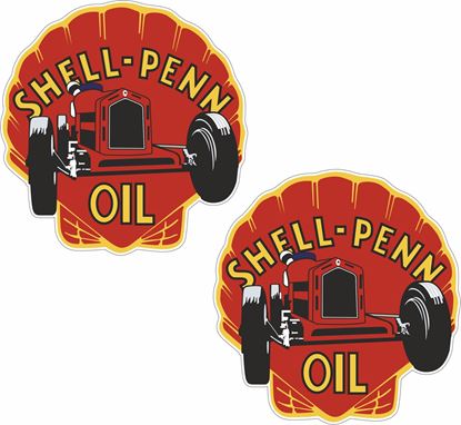 Picture of Shell Penn Decals / Sticker