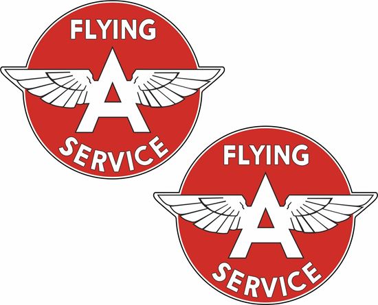 Picture of Flying A Service Decals / Stickers