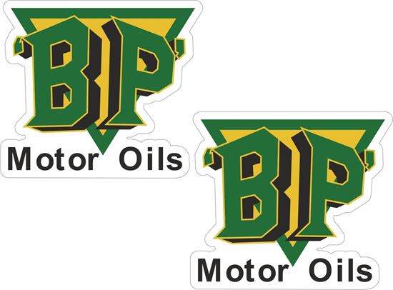 Picture of BP Motor Spirit Decals / Stickers