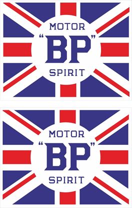 Picture of BP Motor Spirit Decals / Stickers