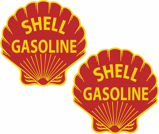 Picture of Shell Gasoline Decals / Stickers