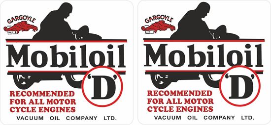 Picture of Mobil Oil Decals / Stickers