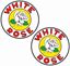 Picture of White Rose Decals / Stickers