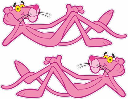 Picture of Pink Panther Decals / Stickers