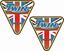Picture of Triumph "twin Racing Pedigree" Decals / Stickers