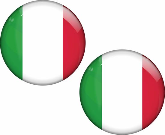 Picture of Italy 50mm Exterior Gel Badges