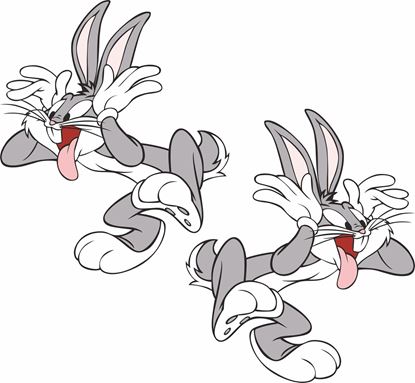 Picture of Bugs Bunny Decals / Stickers