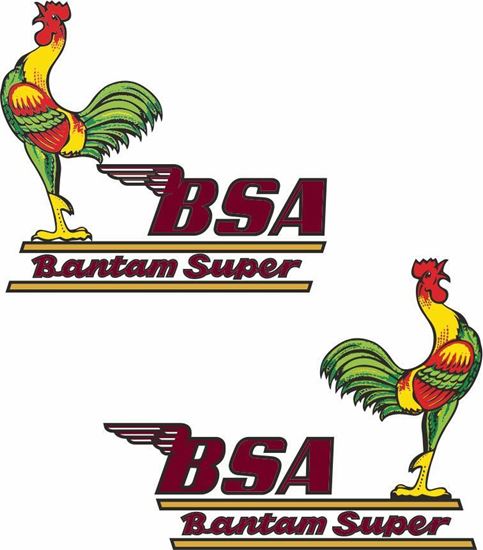 Picture of BSA Bantam Super Decals / Stickers