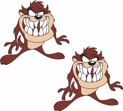 Picture of Tazmanian Devil Decals / Stickers