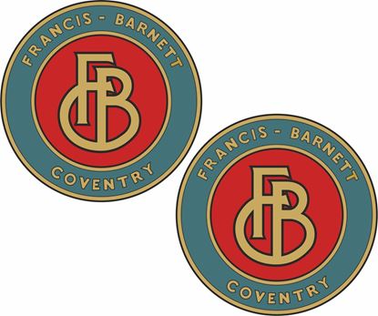 Picture of Francis Barnett Motorcycle Decals / Stickers