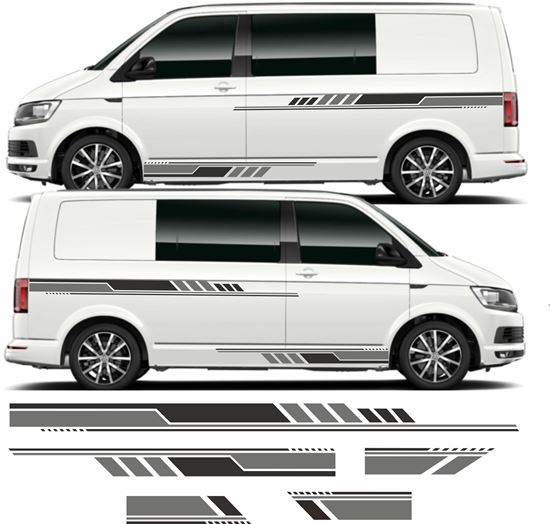 Picture of VW T5 / T6 side Stripes / Stickers